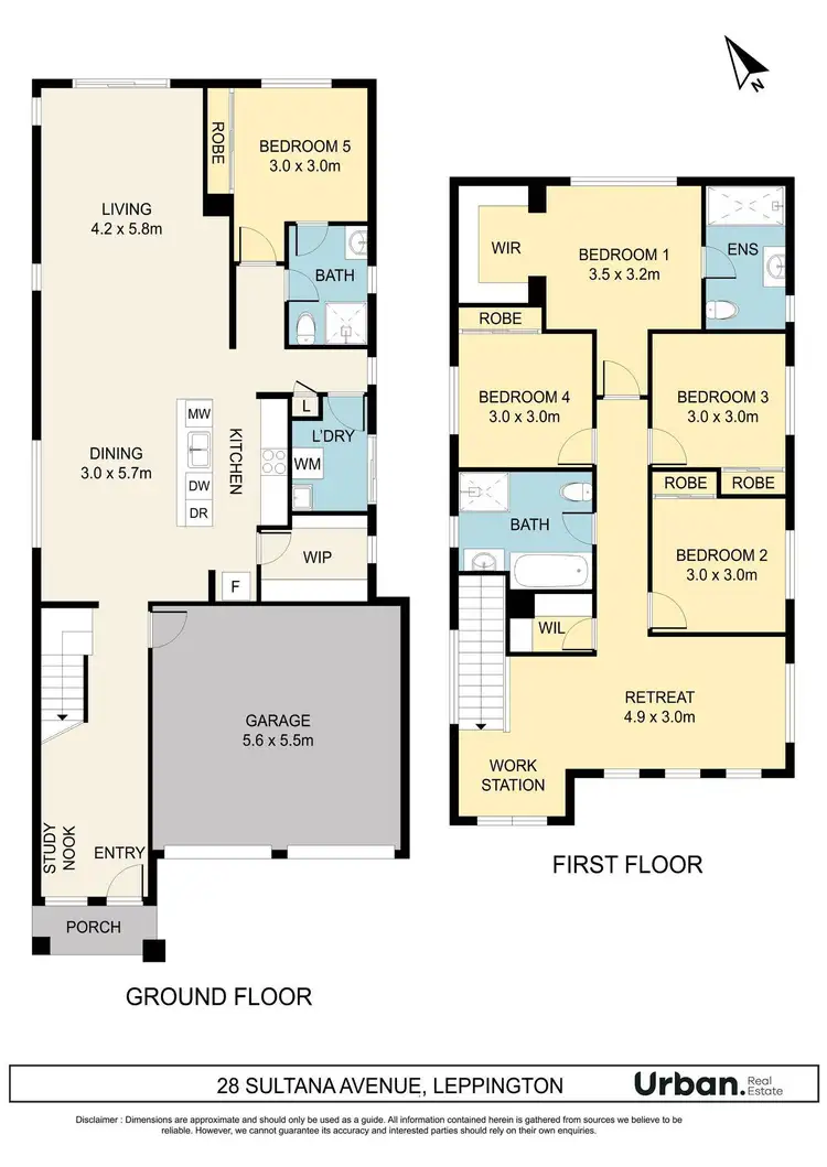 Floorplan of Homely house listing, 28 Sultana Avenue, Leppington NSW 2179