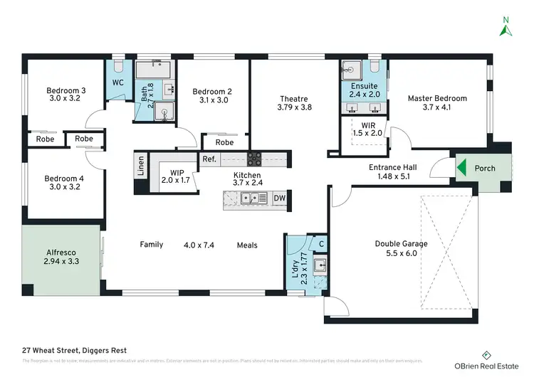 Floorplan of Homely house listing, 27 Wheat Street, Diggers Rest VIC 3427
