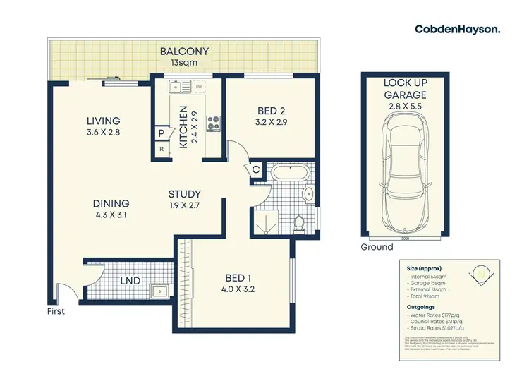Floorplan of Homely apartment listing, 4/25-27 Subway Road, Rockdale NSW 2216