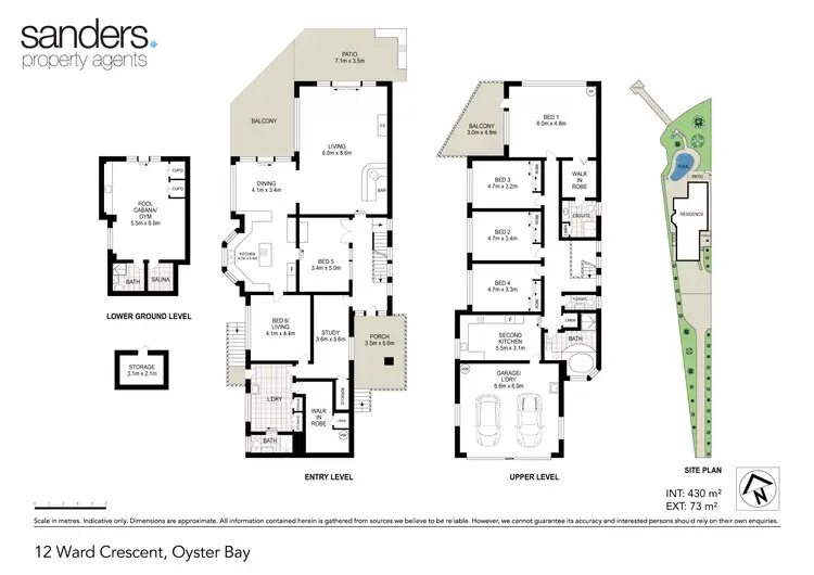 Floorplan of Homely house listing, 12 Ward Crescent, Oyster Bay NSW 2225
