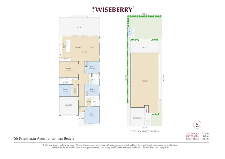 Floorplan of Homely house listing, 66 Priestman Avenue, Umina Beach NSW 2257