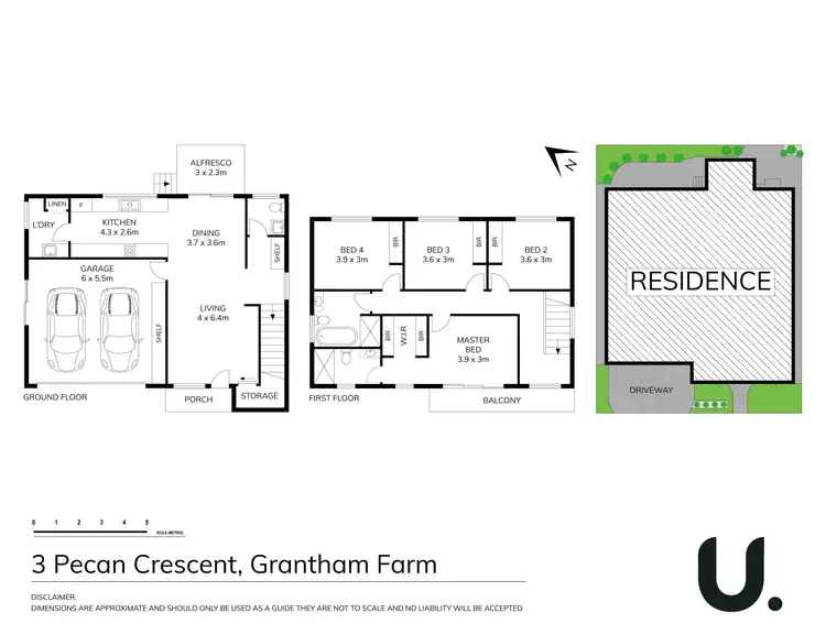 Floorplan of Homely house listing, 3 Pecan (GRANTHAM FARM) Crescent, Riverstone NSW 2765