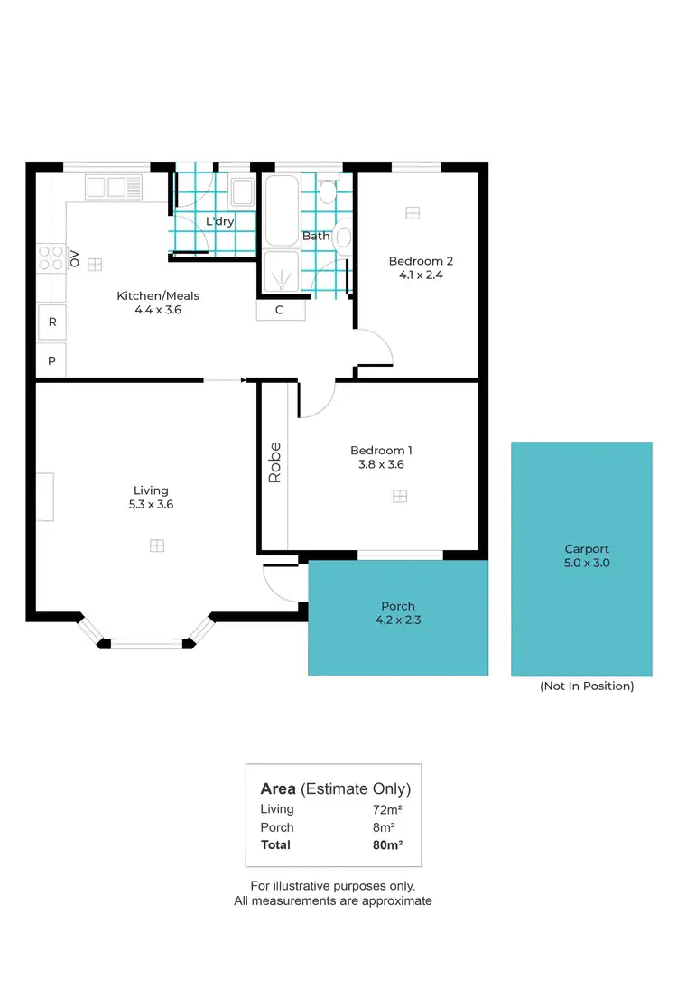 Floorplan of Homely unit listing, 7/26 Commercial Road, Hyde Park SA 5061