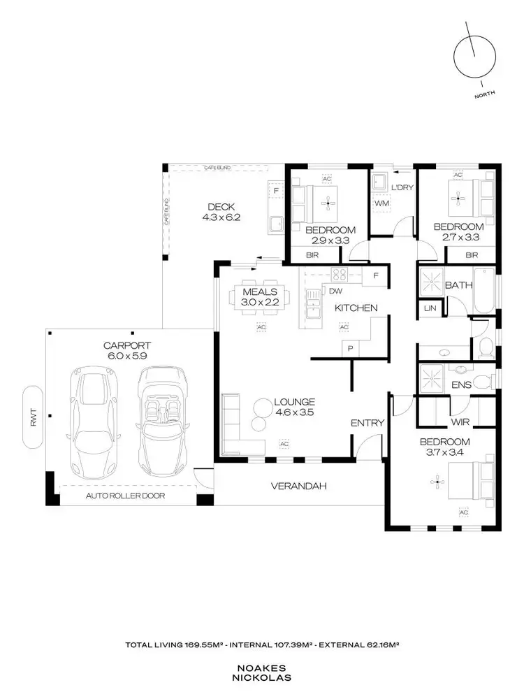 Floorplan of Homely house listing, 52A Stuart Road, South Plympton SA 5038