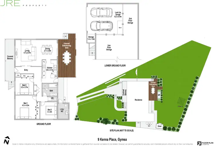 Floorplan of Homely house listing, 9 Kenna Place, Gymea NSW 2227