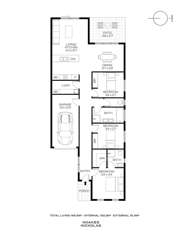 Floorplan of Homely house listing, 102A Railway Terrace, Ascot Park SA 5043