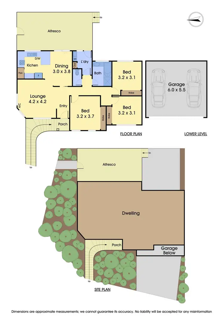 Floorplan of Homely house listing, 57 Longwood Drive, Epping VIC 3076