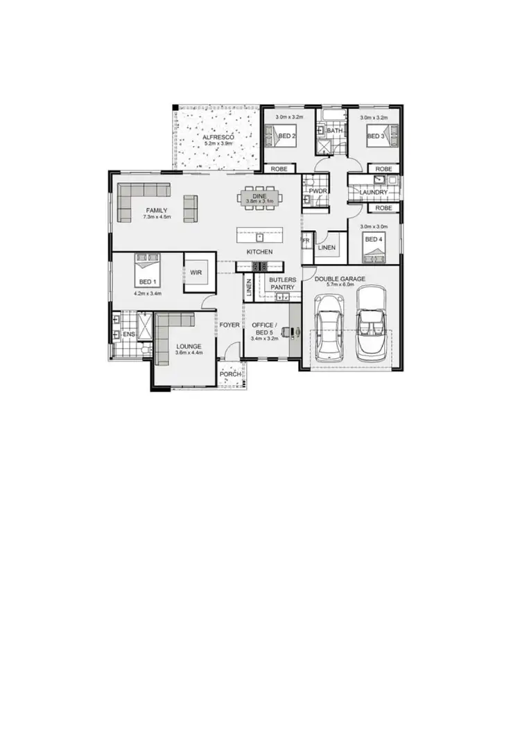 Floorplan of Homely house listing, 375 Eighth Street, Mildura VIC 3500