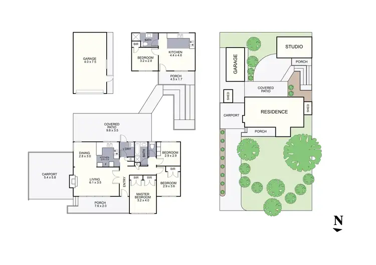 Floorplan of Homely house listing, 14 Marcus Road, Croydon VIC 3136