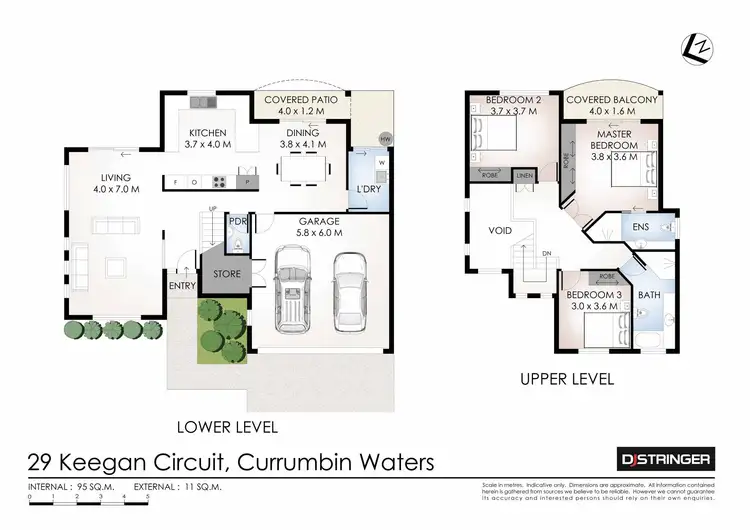 Floorplan of Homely house listing, 29 Keegan Circuit, Currumbin Waters QLD 4223