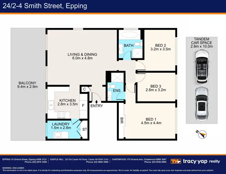 Floorplan of Homely unit listing, 24/2-4 Smith Street, Epping NSW 2121