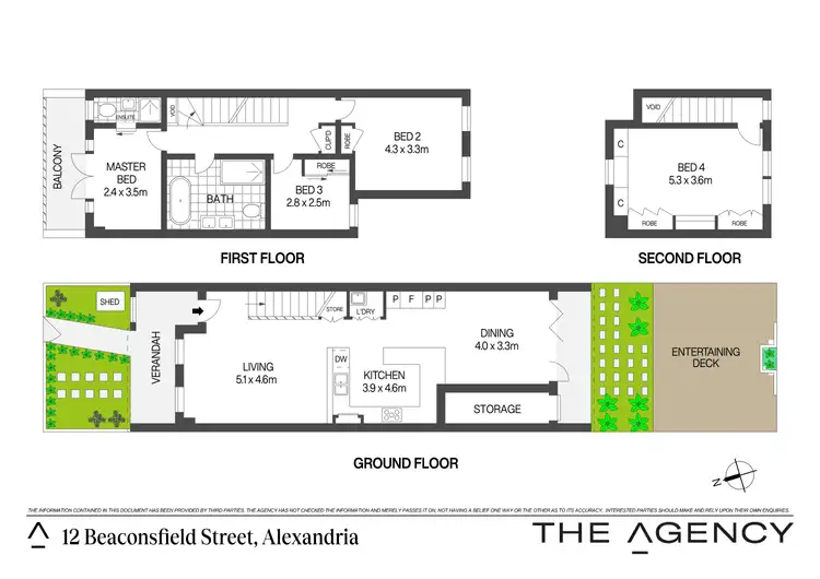 Floorplan of Homely house listing, 12 Beaconsfield Street, Alexandria NSW 2015