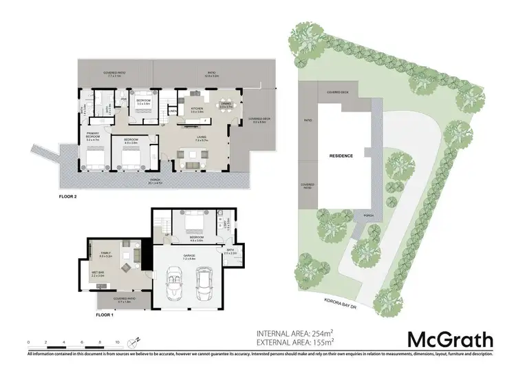 Floorplan of Homely house listing, 33 Korora Bay Drive, Korora NSW 2450