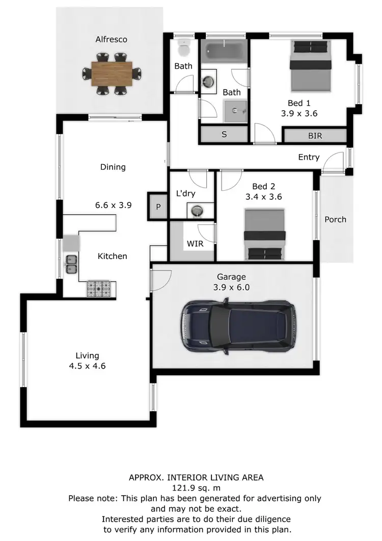 Floorplan of Homely house listing, 17 Fitzroy Street, Wodonga VIC 3690