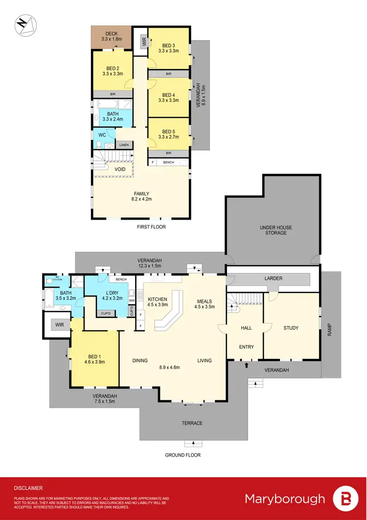 Floorplan of Homely house listing, 42 Wild Grape Road, Redbank VIC 3477