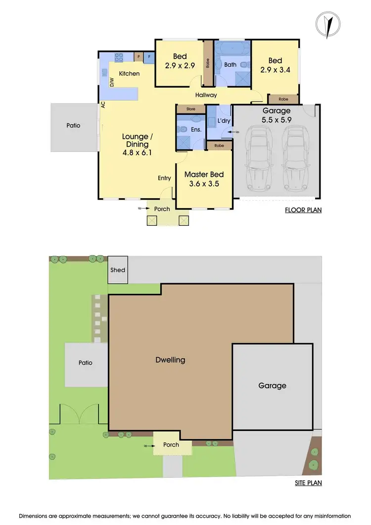 Floorplan of Homely house listing, 53 King Parrot Way, Whittlesea VIC 3757