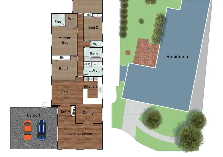 Floorplan of Homely house listing, 20 Fisher Court, Sunbury VIC 3429