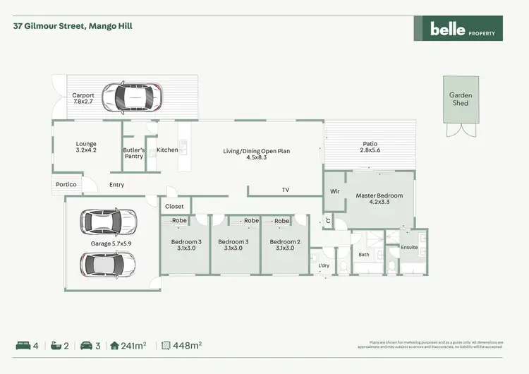 Floorplan of Homely house listing, 37 Gilmour Street, Mango Hill QLD 4509