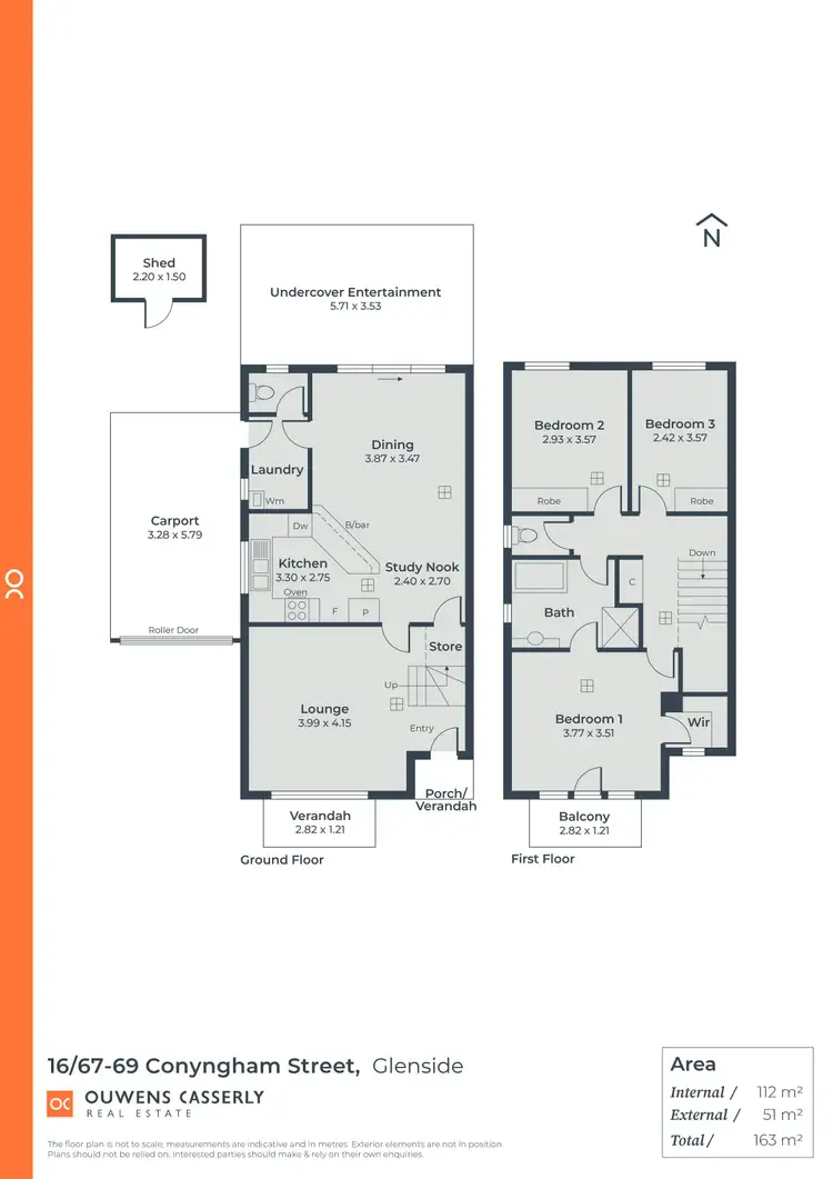 Floorplan of Homely house listing, 16/67 Conyngham Street, Glenside SA 5065