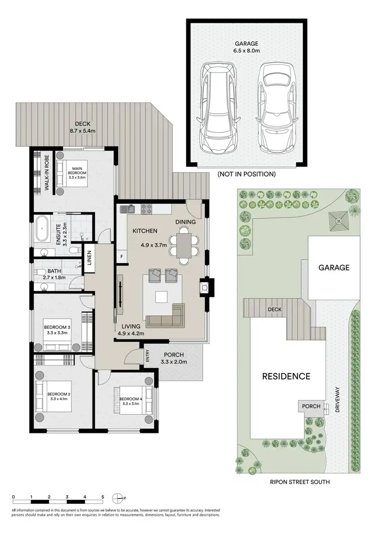 Floorplan of Homely house listing, 1014 Ripon Street South, Redan VIC 3350