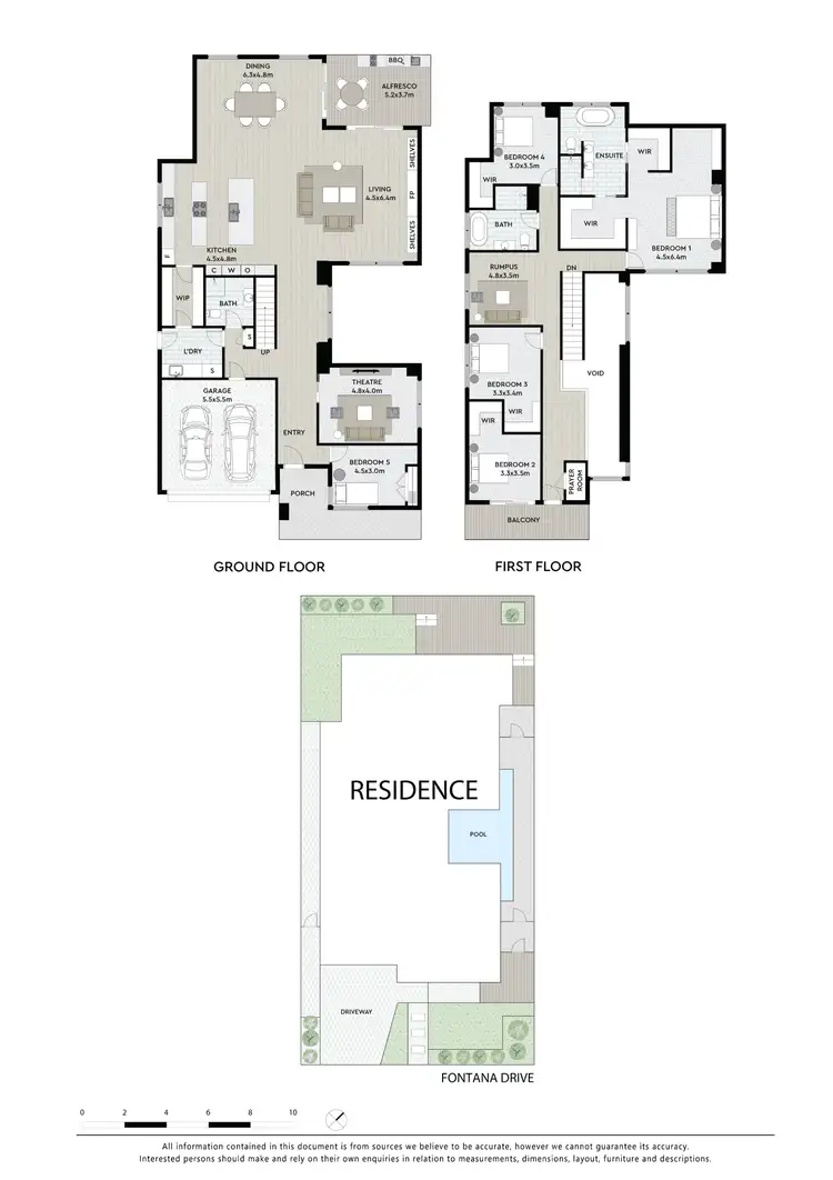 Floorplan of Homely house listing, 24 Fontana Drive, Box Hill NSW 2765