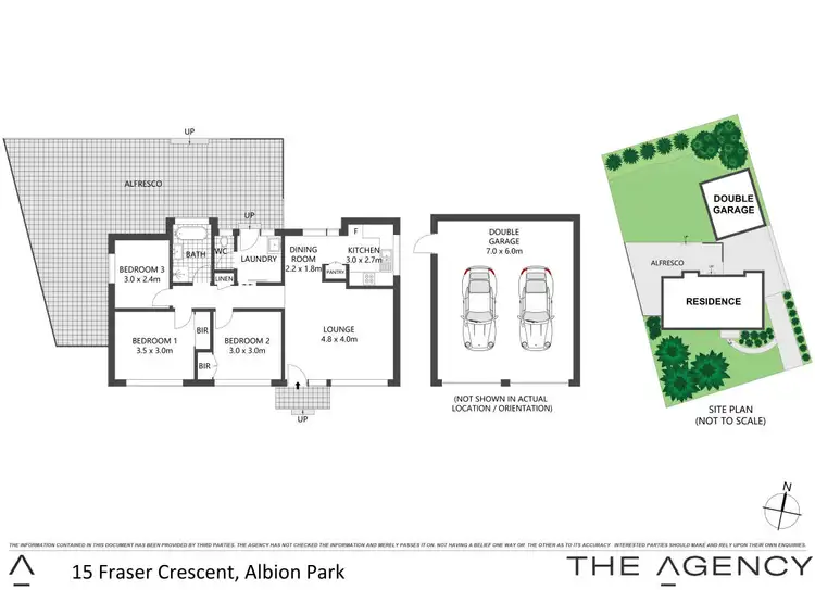 Floorplan of Homely house listing, 15 Fraser Crescent, Albion Park NSW 2527