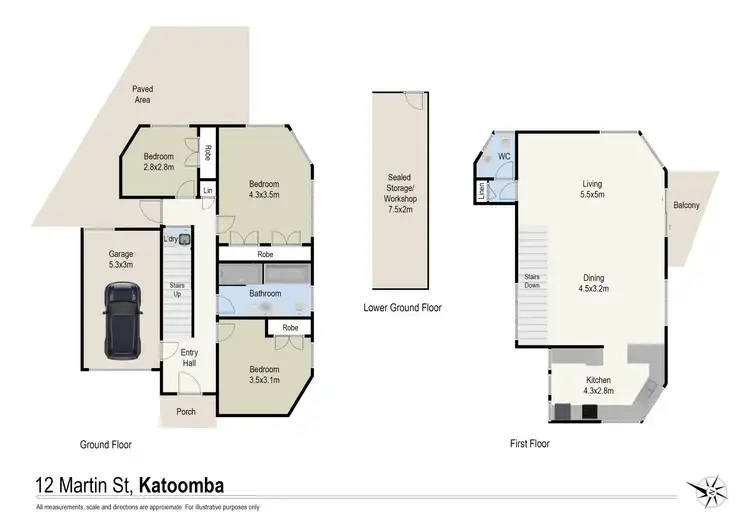 Floorplan of Homely house listing, 12 Martin Street, Katoomba NSW 2780