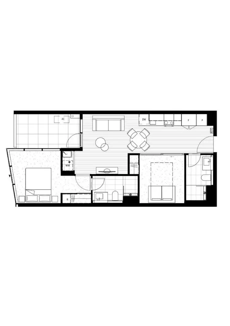 Floorplan of Homely apartment listing, 801/83 Cooyong Street, Reid ACT 2612