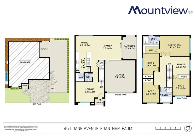 Floorplan of Homely house listing, 46 Loane Avenue (Grantham Farm), Riverstone NSW 2765