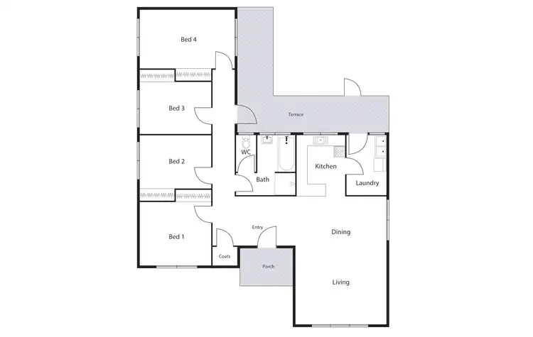 Floorplan of Homely house listing, 11 Fairfax Street, O'connor ACT 2602