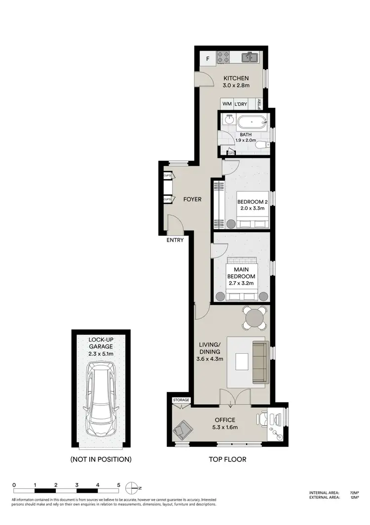 Floorplan of Homely apartment listing, 8/15-17 Anzac Parade, Kensington NSW 2033