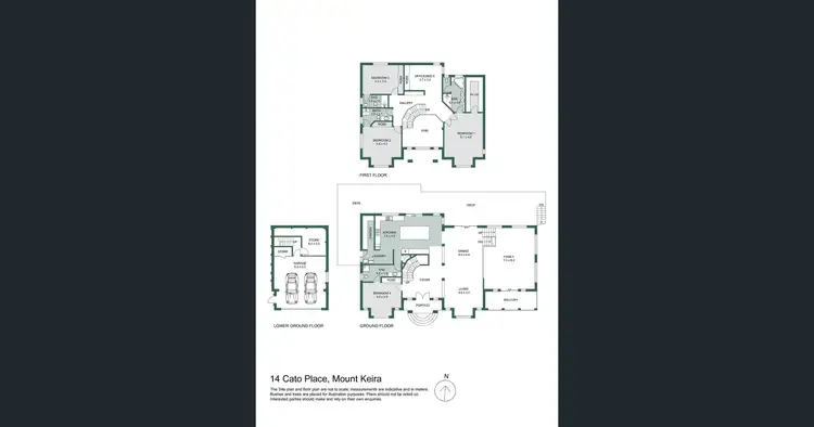 Floorplan of Homely house listing, 14 Cato Place, Mount Keira NSW 2500
