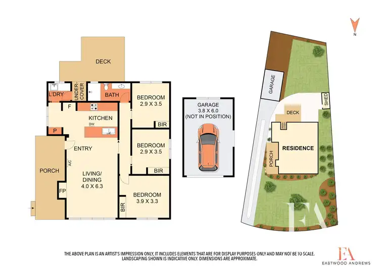 Floorplan of Homely house listing, 10 Winstanley Road, Thomson VIC 3219