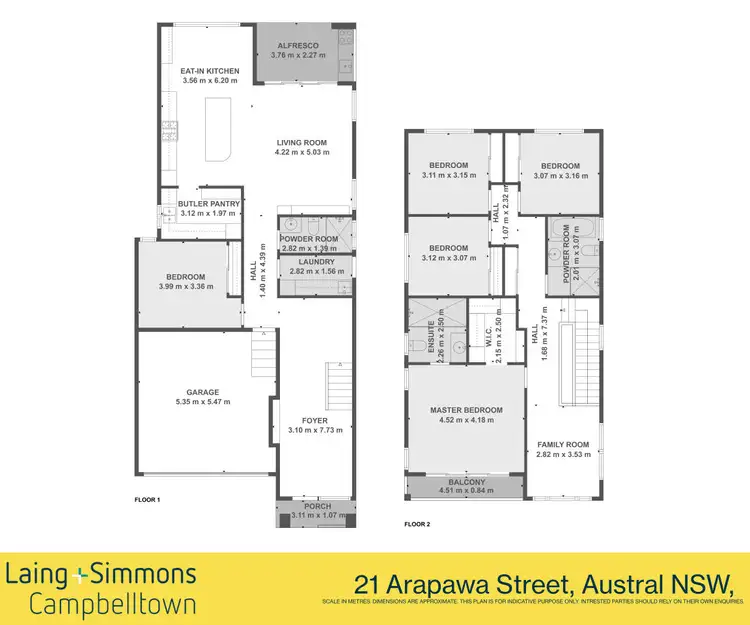 Floorplan of Homely house listing, 21 Arapawa Street, Austral NSW 2179