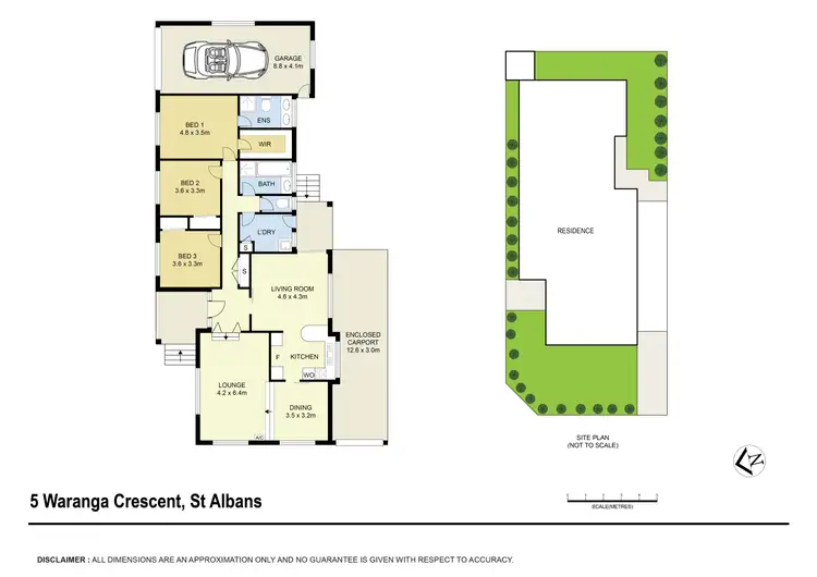 Floorplan of Homely house listing, 5 Waranga Crescent, St Albans VIC 3021