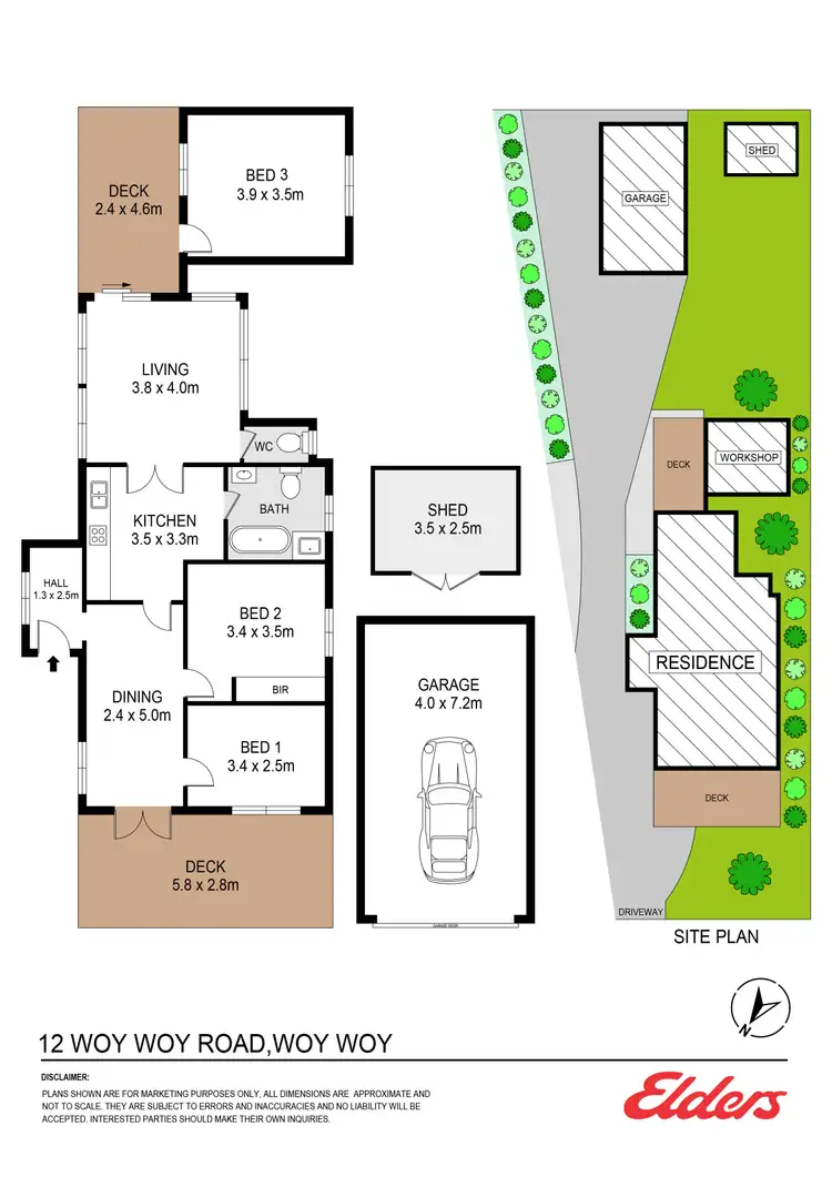 Floorplan of Homely house listing, 12 Woy Woy Road, Woy Woy NSW 2256