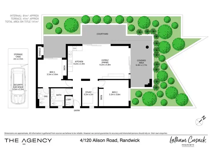 Floorplan of Homely apartment listing, 4/120 Alison Road, Randwick NSW 2031