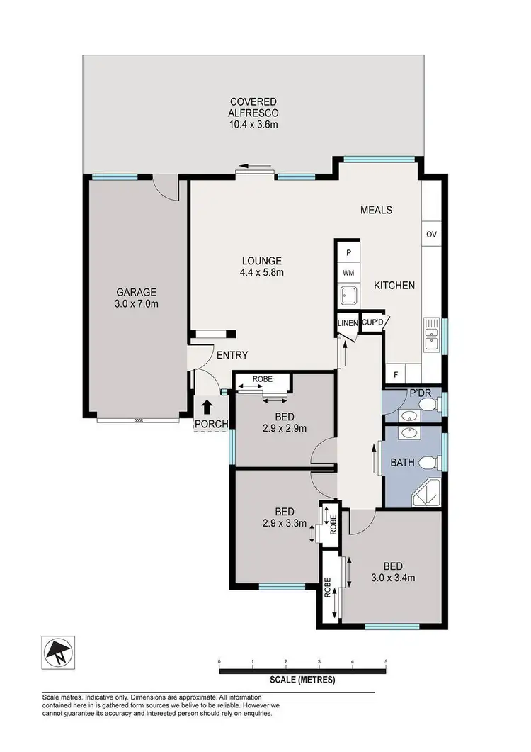 Floorplan of Homely house listing, 21 Cardiff Way, Castle Hill NSW 2154