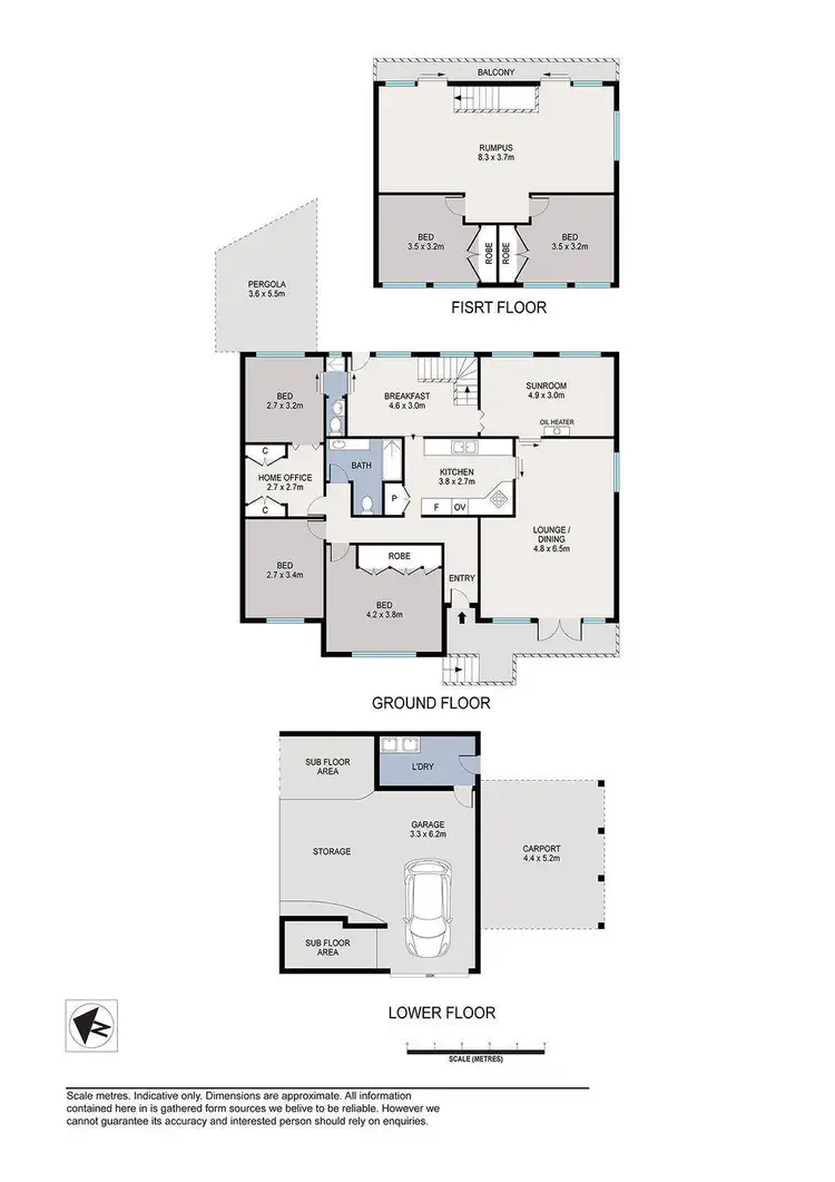 Floorplan of Homely house listing, 14 Carlisle Crescent, Beecroft NSW 2119