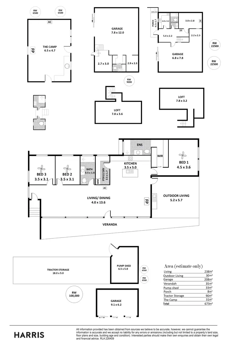 Floorplan of Homely rural property listing, 107 Burgar Road, Middleton SA 5213