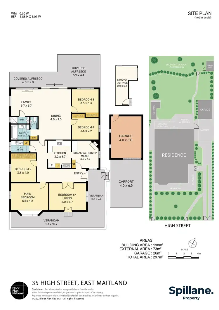 Floorplan of Homely house listing, 35 High Street, East Maitland NSW 2323