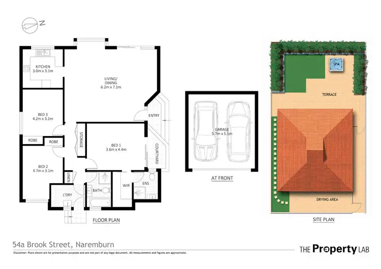 Floorplan of Homely house listing, 54a Brook Street, Naremburn NSW 2065
