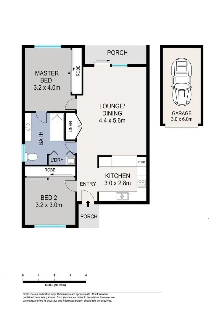 Floorplan of Homely apartment listing, Address available on request