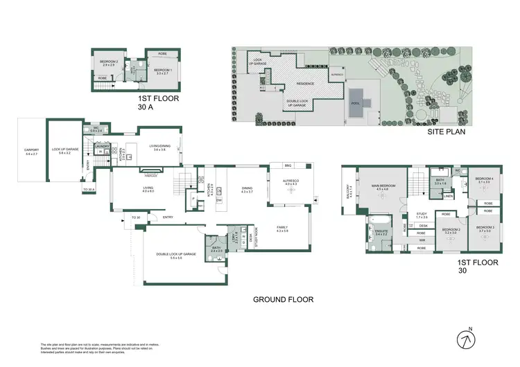 Floorplan of Homely house listing, 30 Ballymena Way, Kellyville NSW 2155