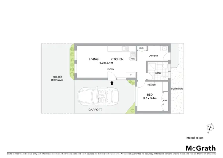 Floorplan of Homely unit listing, 4/40-42 Calder Street, Manifold Heights VIC 3218
