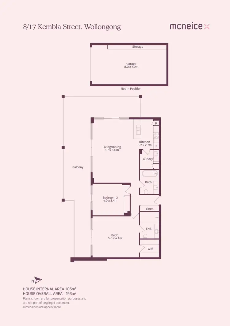 Floorplan of Homely apartment listing, 8/17 Kembla Street, Wollongong NSW 2500
