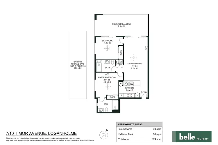Floorplan of Homely unit listing, 7/10 Timor Avenue, Loganholme QLD 4129