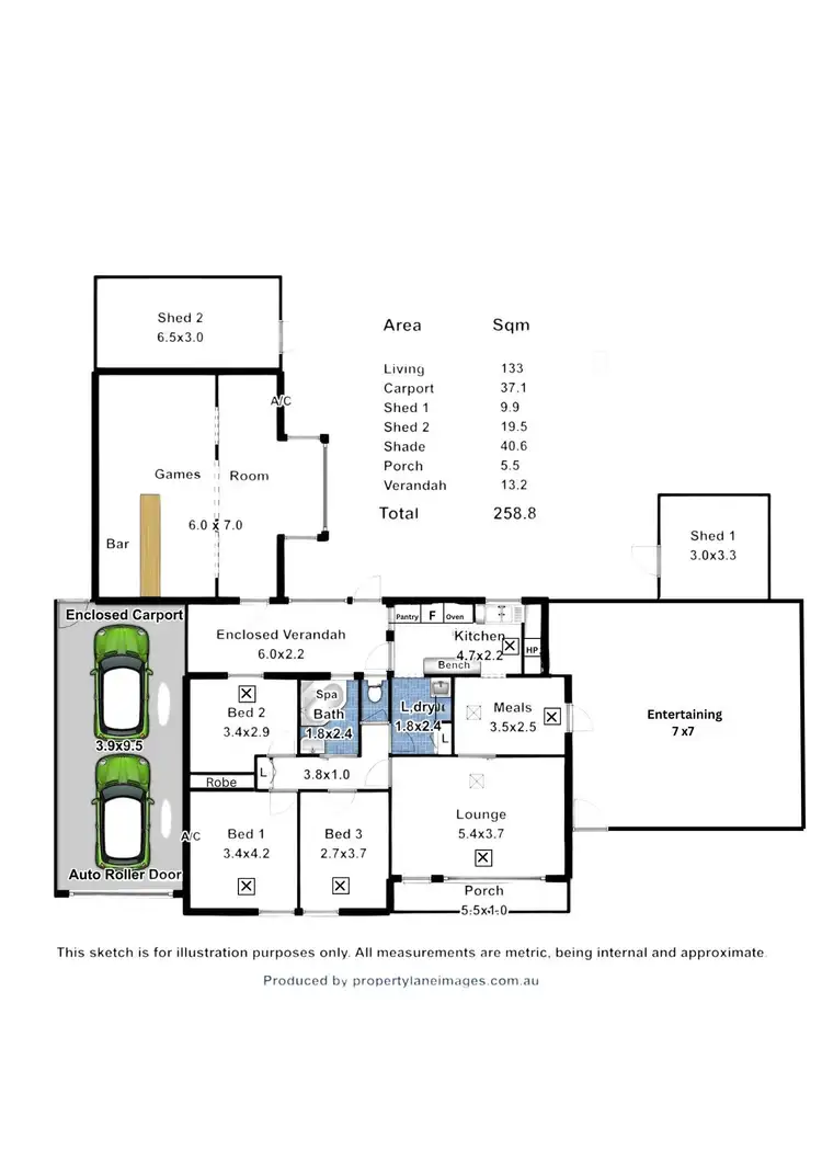 Floorplan of Homely house listing, 29 Cavenagh Street, Elizabeth Downs SA 5113