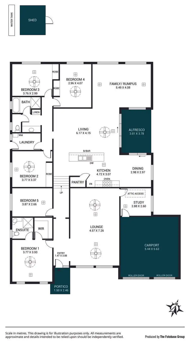 Floorplan of Homely house listing, 39 Esperance Boulevard, Seaford Rise SA 5169