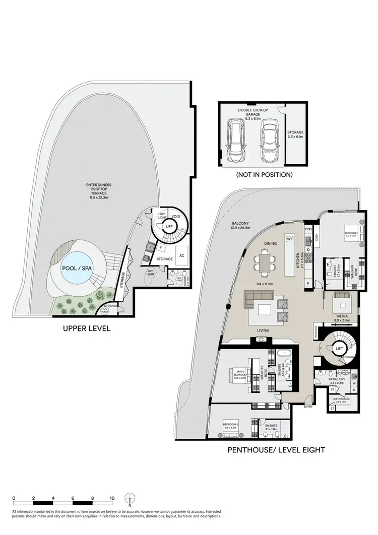 Floorplan of Homely apartment listing, 801/5 Ozone Street, Cronulla NSW 2230